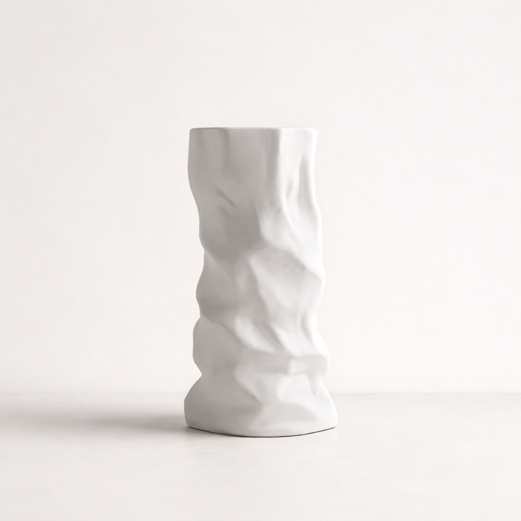 Faltige Vase "Nordic"