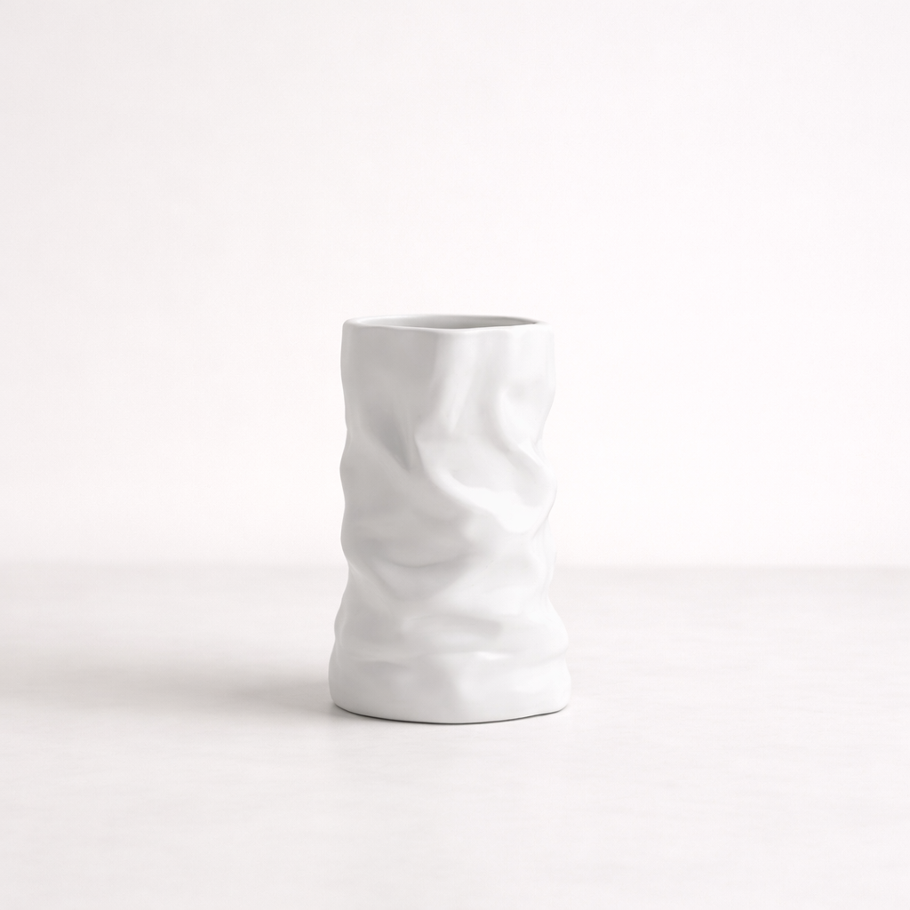 Faltige Vase "Nordic"
