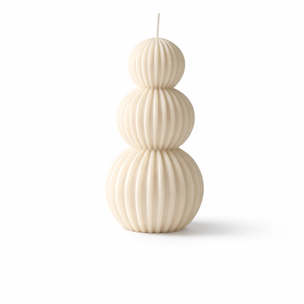 Geriffelte Kerze "Nordic"